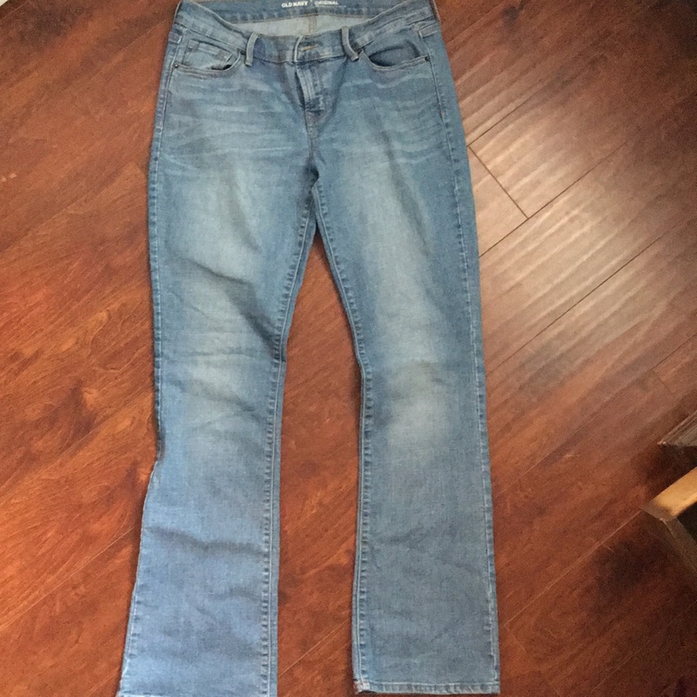 Mid-Rise Boot Cut Jeans